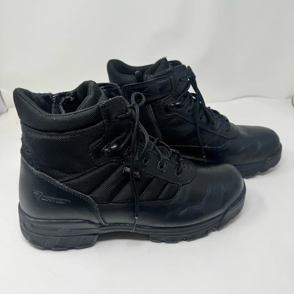 Bates Black Military Tactical Combat Style Leather Boots 8